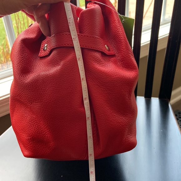 Kate Spade Stevie Purse Birkshire Road Poppy Leather NWT - Picture 13 of 16